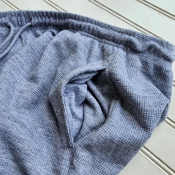 Reflex Flannel Lunge Sweat Shorts Ladies Casual Wear Drawstring Pull Pockets M - Picture 10 of 10